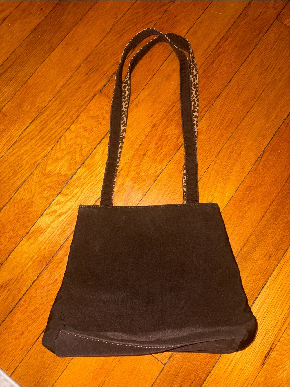 Dark Brown Cheetah Strap Nine West Bag